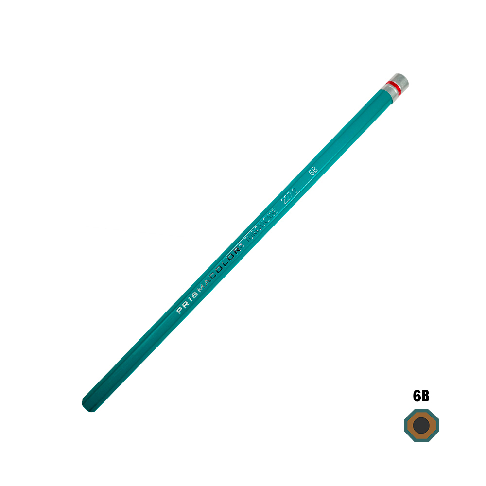 LAPIZ PARA DIBUJO PRISMACOLOR TURQUOISE 1789568 GRADO 6B - Image 3