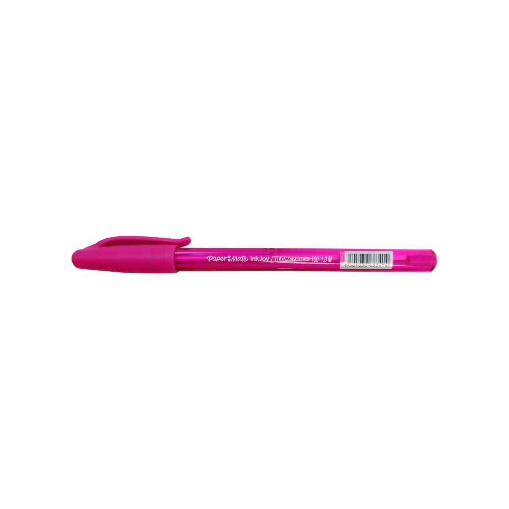 BOLIGRAFO PAPER MATE KILOMETRICO INKJOY 100 MAGENTA PUNTA MEDIA 1.0 MILIMETRO - Image 3