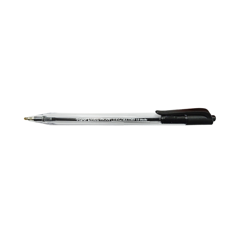 BOLIGRAFO RETRACTIL PAPER MATE LA3568 KILOMETRICO INKJOY 100RT NEGRO PUNTA MEDIA 1.0 MILIMETRO - Image 3