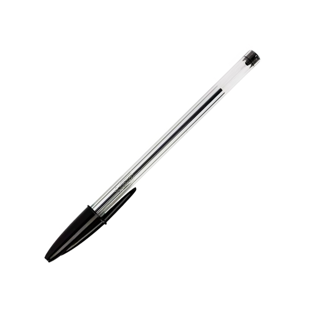 BOLIGRAFO BIC CRISTAL NEGRO PUNTO MEDIANO 1.0 MILIMETROS - Image 2