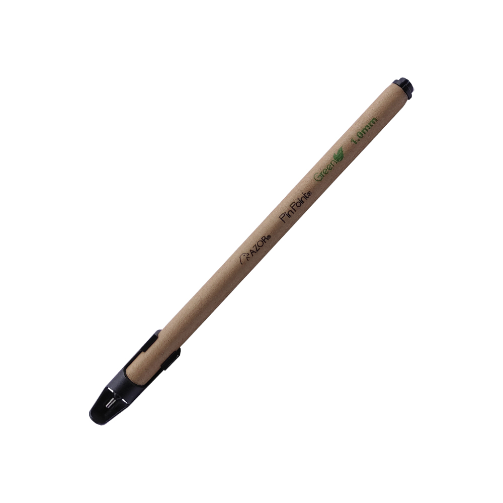 BOLIGRAFO AZOR PINPOINT GREEN 6860NE NEGRO MEDIANO PUNTO DE AGUJA 1.0 MILIMETROS - Image 2