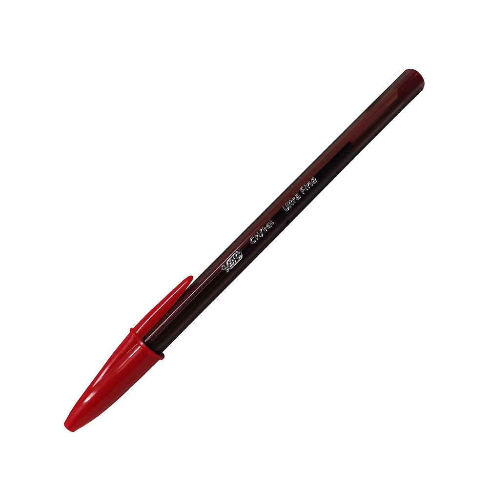BOLIGRAFO BIC CRISTAL ROJO PUNTA ULTRA FINA 0.7 MILIMETRO - Image 2