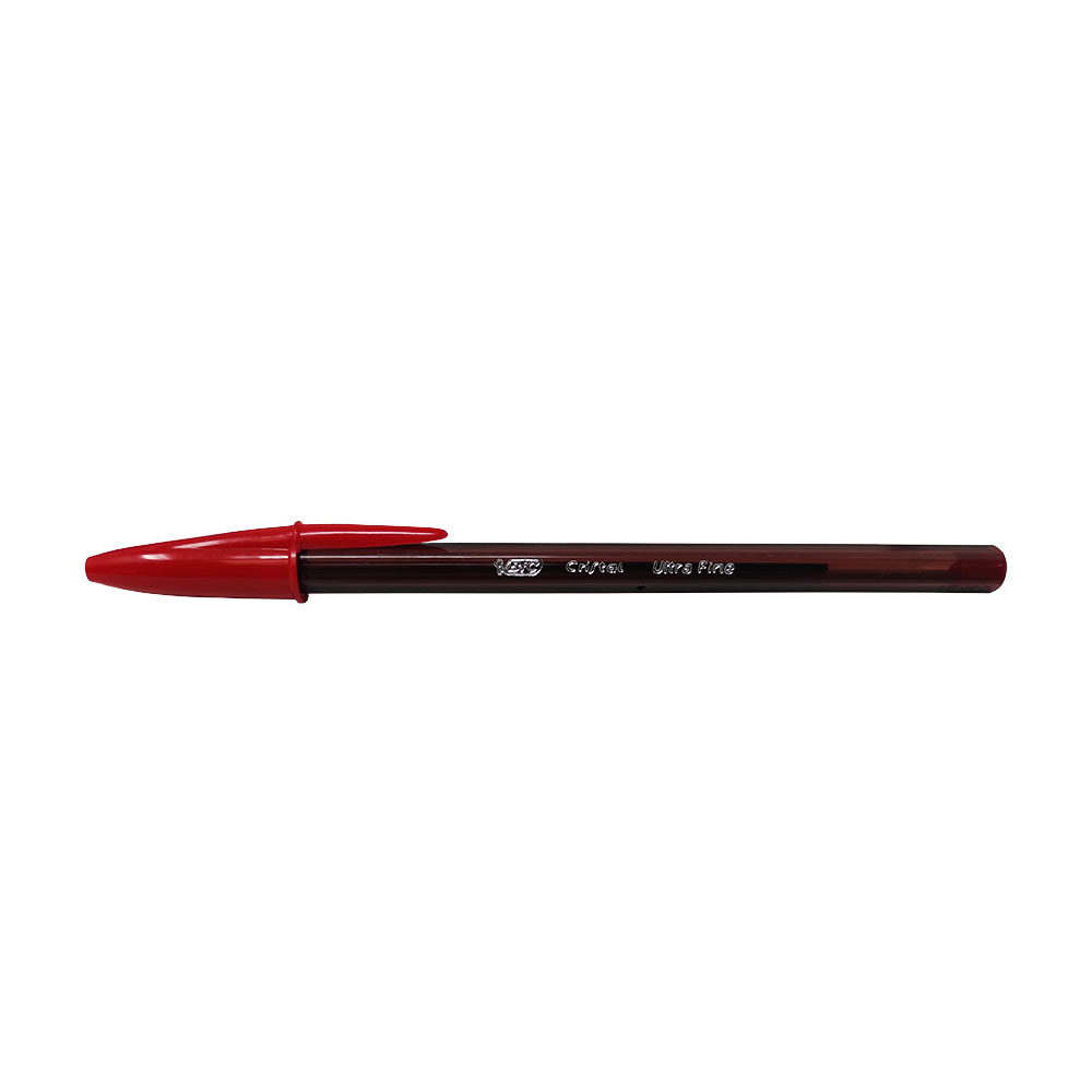 BOLIGRAFO BIC CRISTAL ROJO PUNTA ULTRA FINA 0.7 MILIMETRO - Image 3
