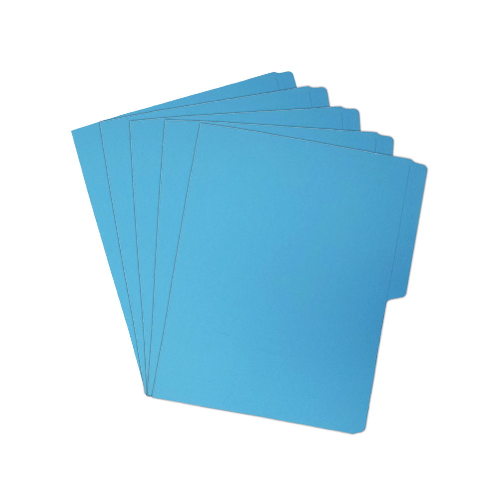 FOLDER TAMAÑO CARTA DIEM BRIGHTS AZUL 15 PAQUETE CON 25 PIEZAS 176 GRAMOS - Image 2