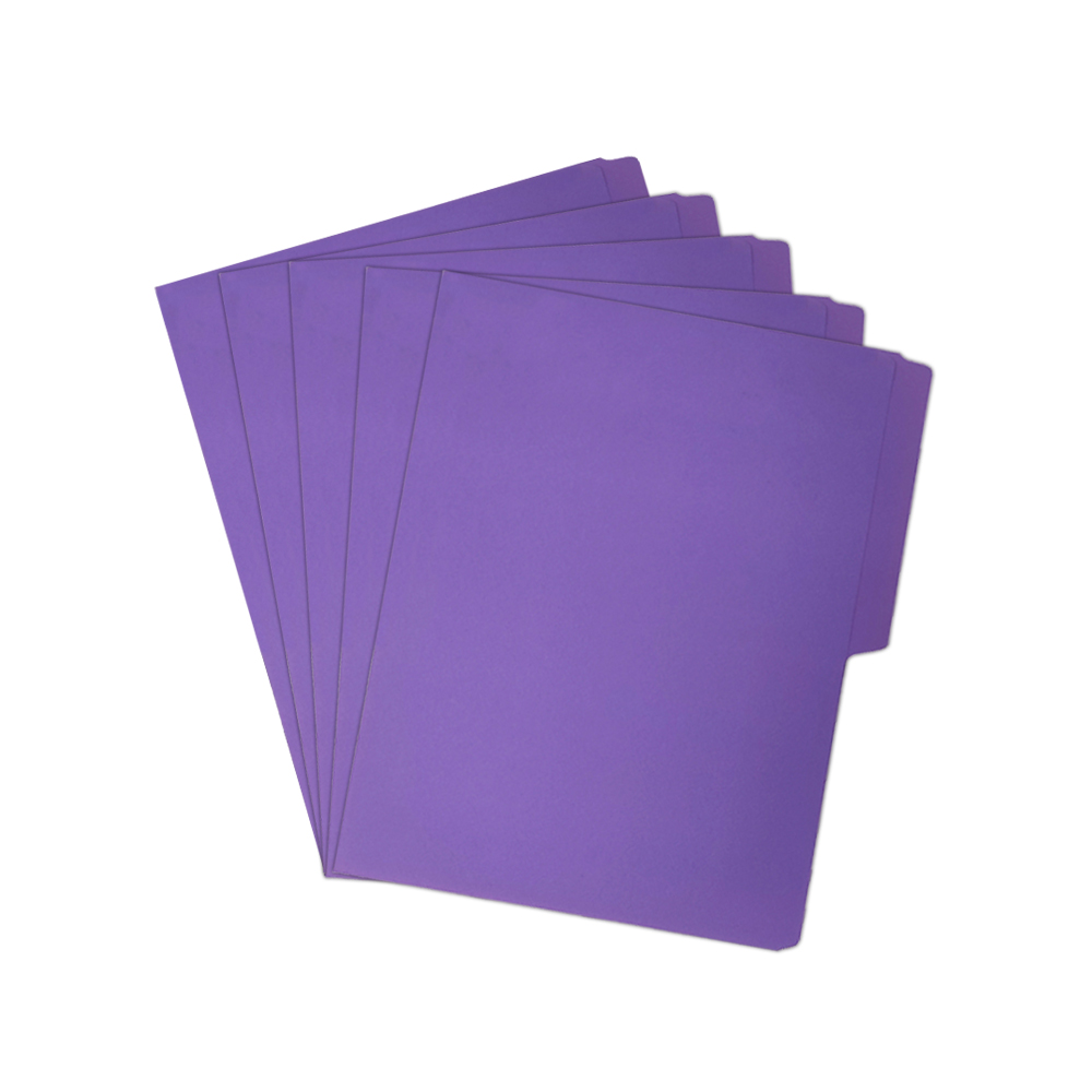 FOLDER TAMAÑO CARTA DIEM BRIGHTS MORADO INTENSO 27 PAQUETE CON 25 PIEZAS - Image 2