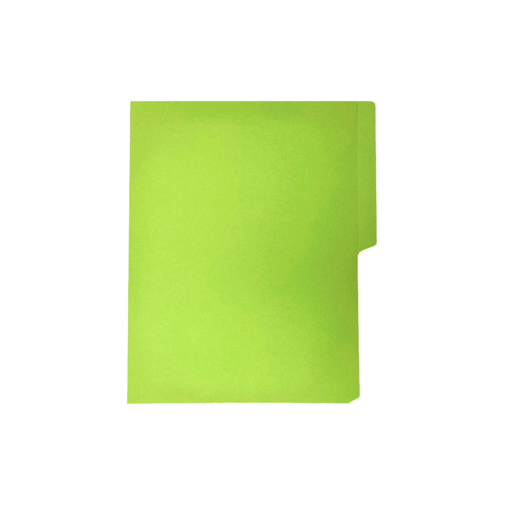 FOLDER TAMAÑO CARTA DIEM NEON VERDE LIMON 12 PAQUETE CON 25 PIEZAS - Image 3