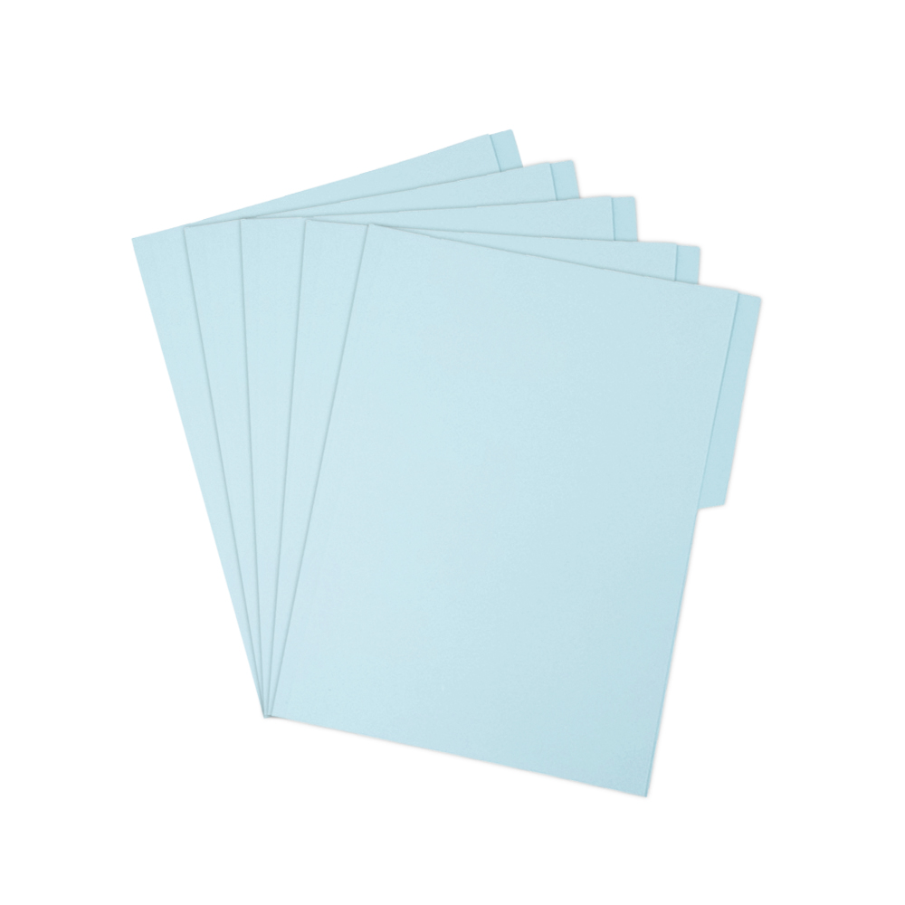 FOLDER TAMAÑO CARTA EMIR AZUL PASTEL - Image 3
