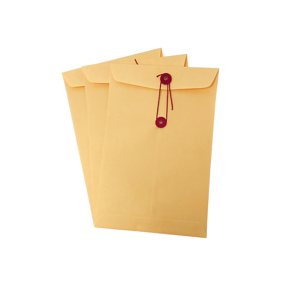 SOBRE DE PAPEL KRAFT MAPASA IA0329 GOLDEN TAMAÑO MEDIA CARTA CON RONDANA PAQUETE CON 25 PIEZAS - Image 3