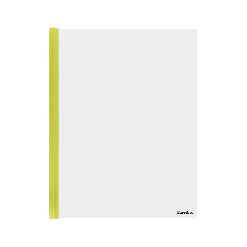 FOLDER TAMAÑO CARTA DE PLASTICO BARRILITO QC310 CON COSTILLA