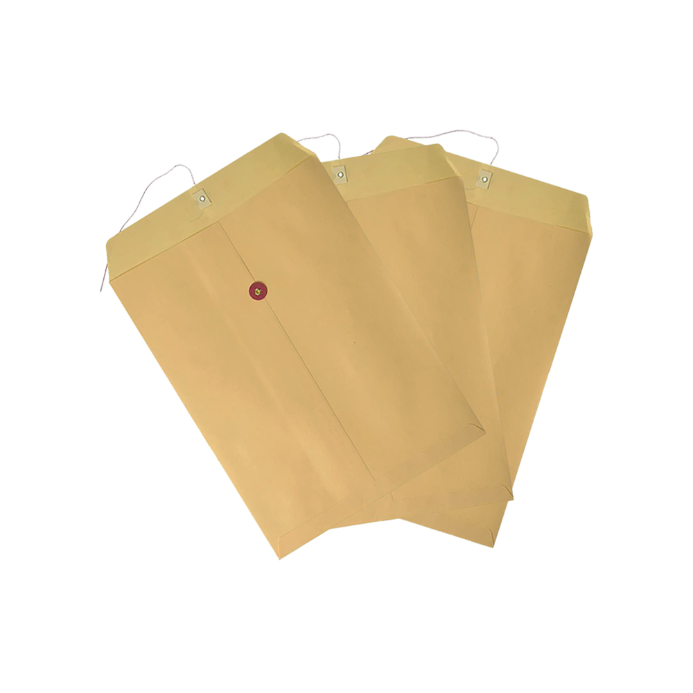 SOBRE DE PAPEL KRAFT DIEM PAQUETE CON 25 PIEZAS GOLDEN TAMAÑO CARTA CON RONDANA - Image 3