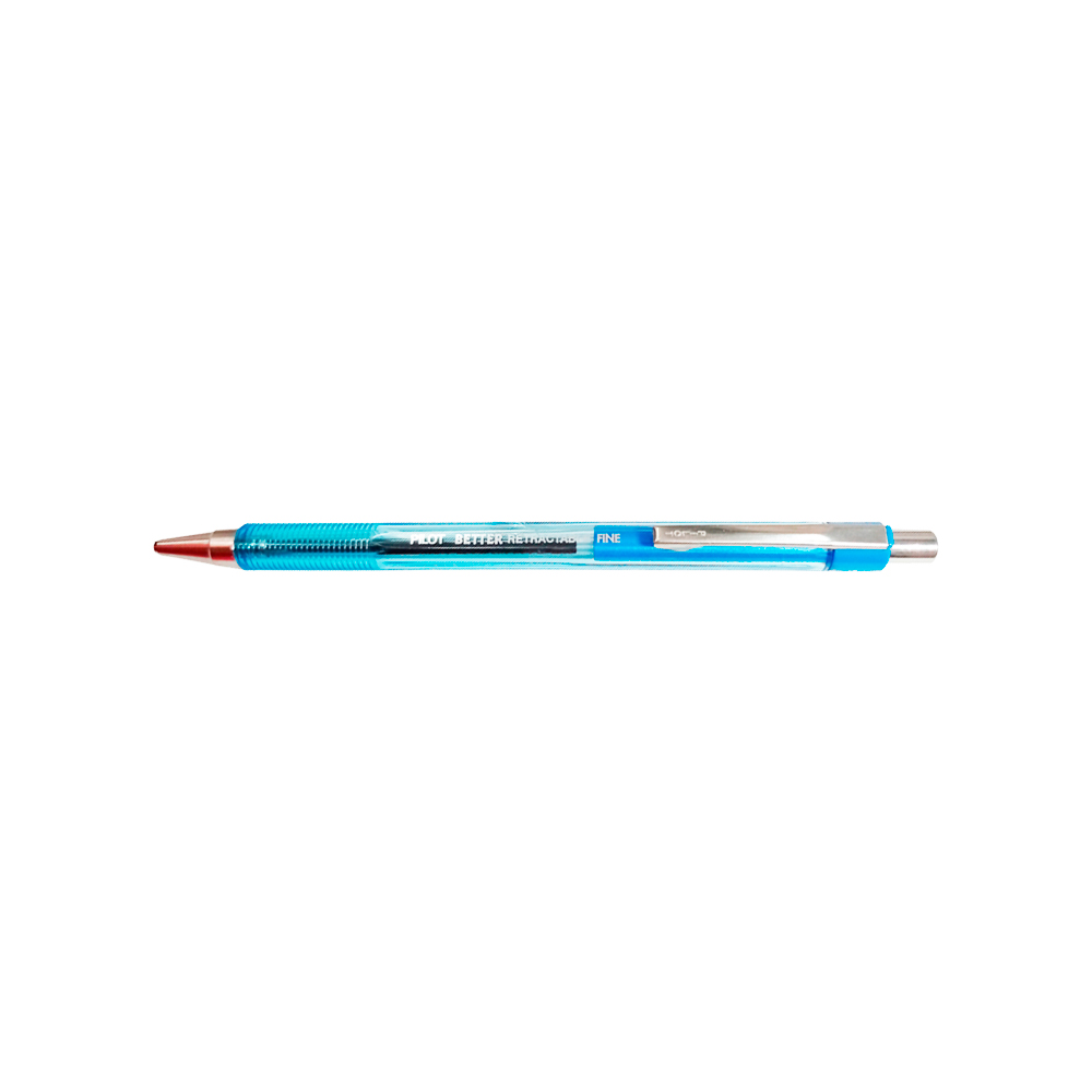 BOLIGRAFO RETRACTIL PILOT BETTER AZUL PUNTA FINA 0.7 MILIMETROS - Image 3