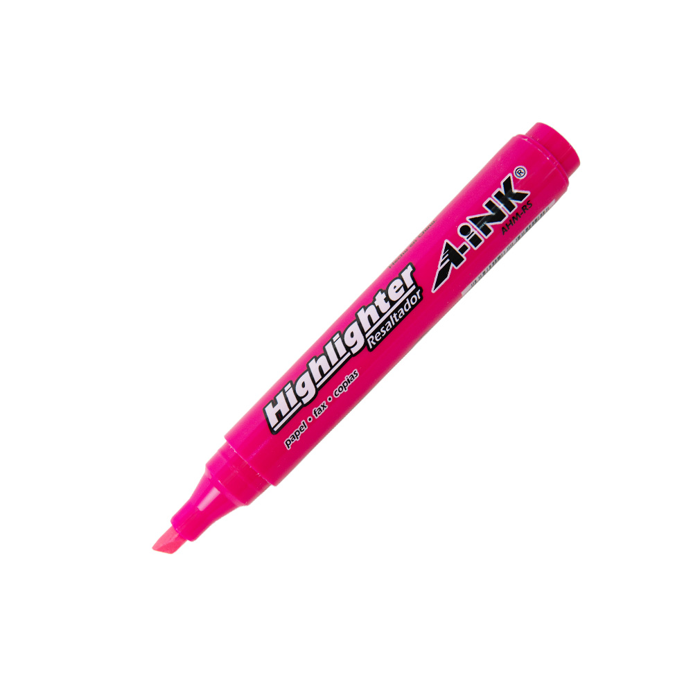 MARCATEXTOS PUNTA CINCEL ARTLINE A-INK AHM-RS ROSA BASE AGUA - Image 2