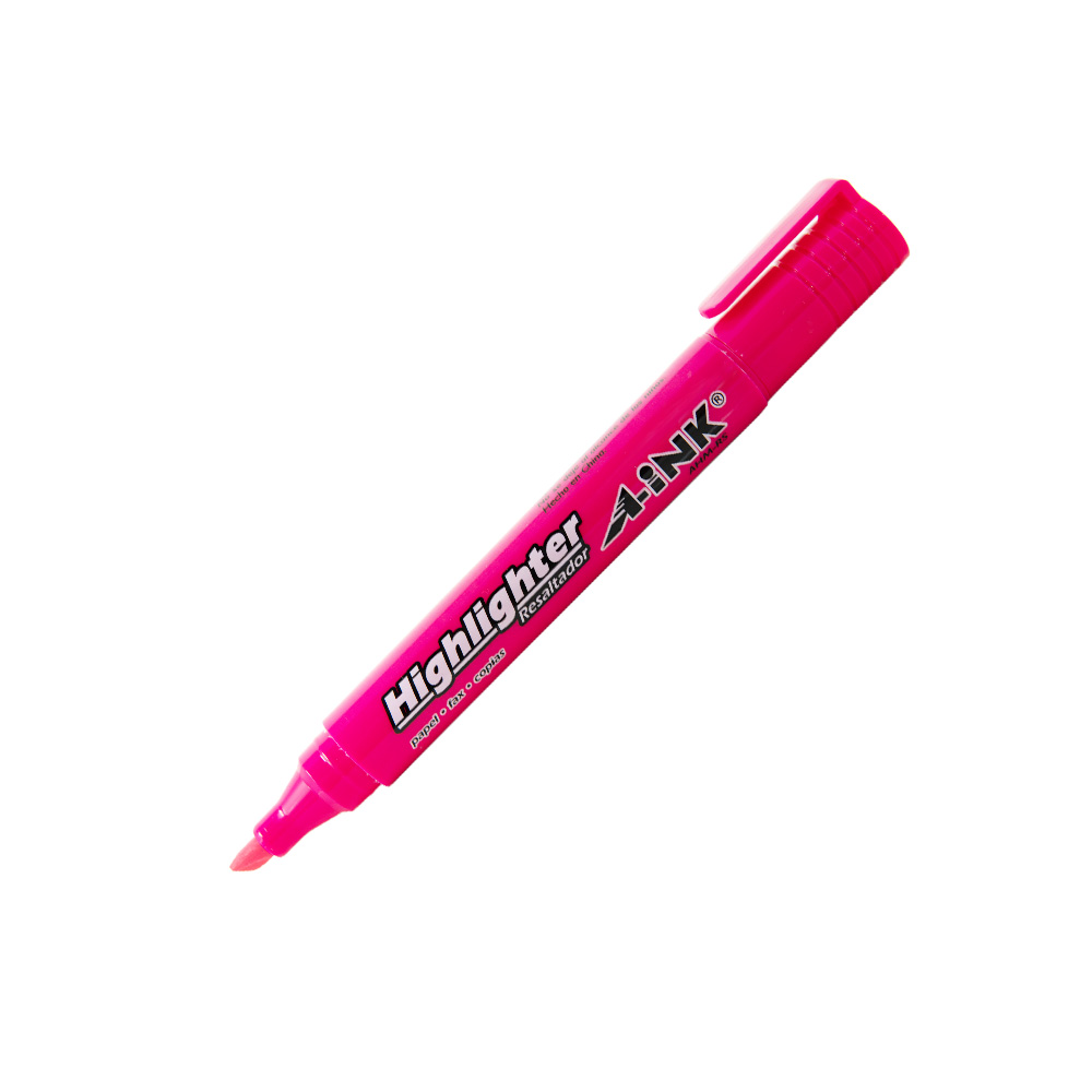 MARCATEXTOS PUNTA CINCEL ARTLINE A-INK AHM-RS ROSA BASE AGUA - Image 3