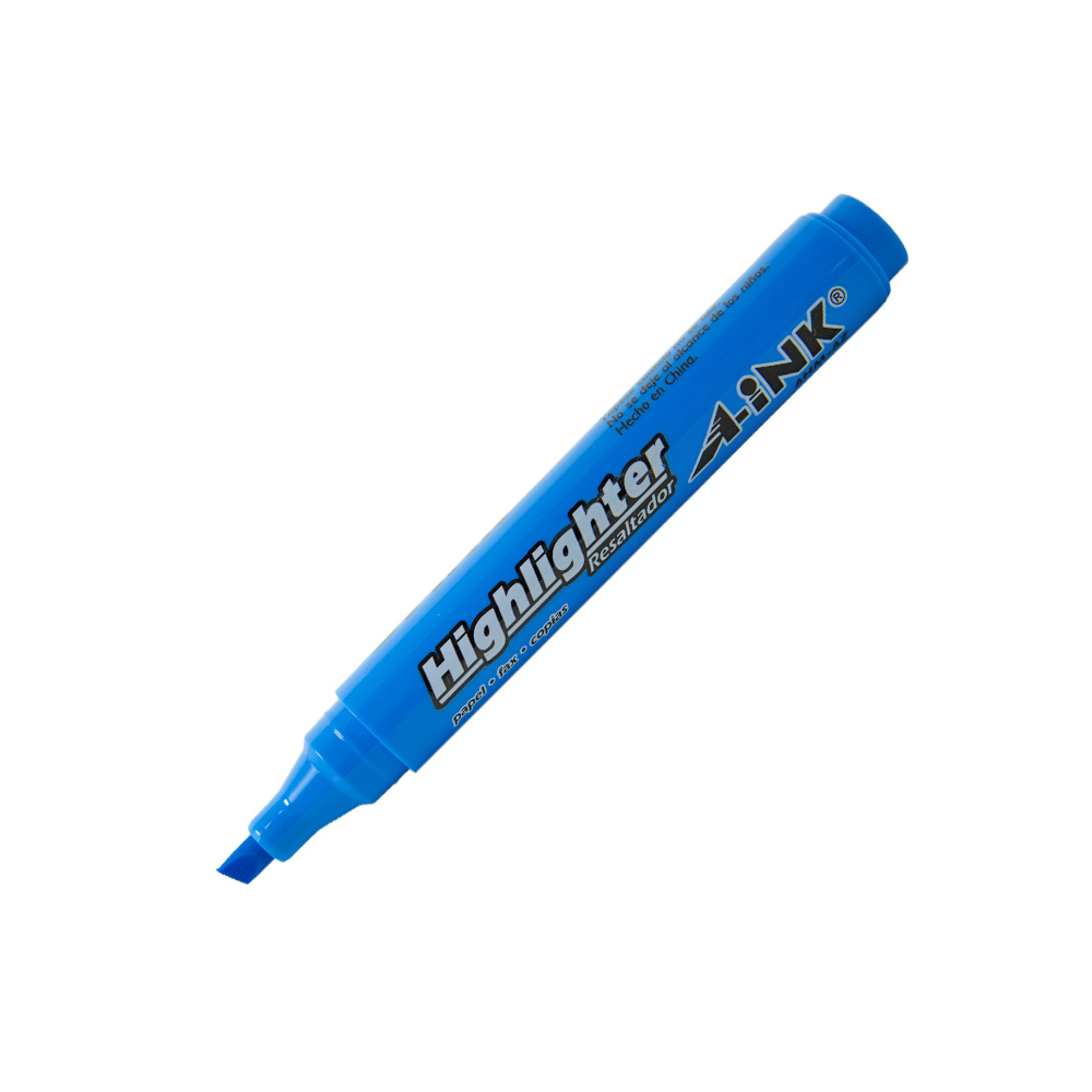 MARCATEXTOS PUNTA CINCEL ARTLINE A-INK AHM-AZ AZUL BASE AGUA - Image 3