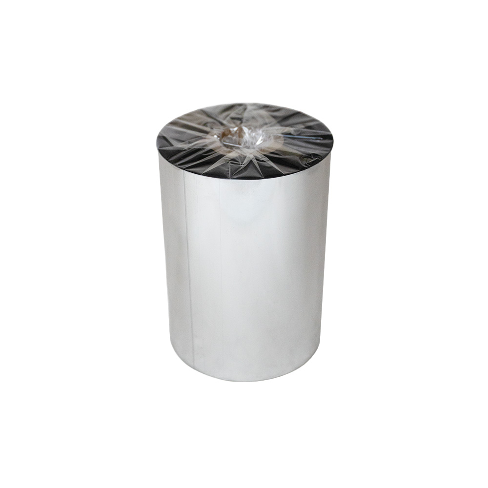 RIBBON DE CERA 110 MILIMETROS X 450 METROS NEGRO NUCLEO DE 1 PULGADA