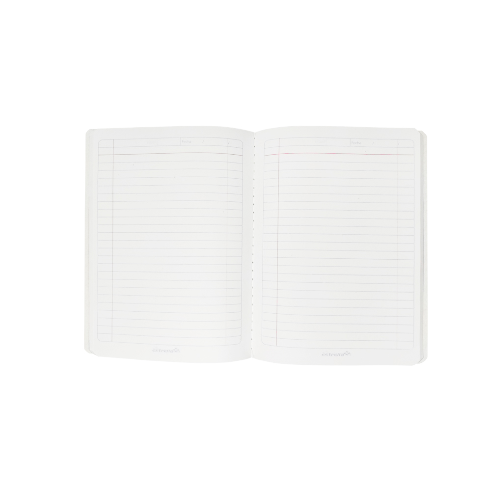 CUADERNO FORMA FRANCESA ESTRELLA 0699 RAYA COSIDO 100 HOJAS - Image 2