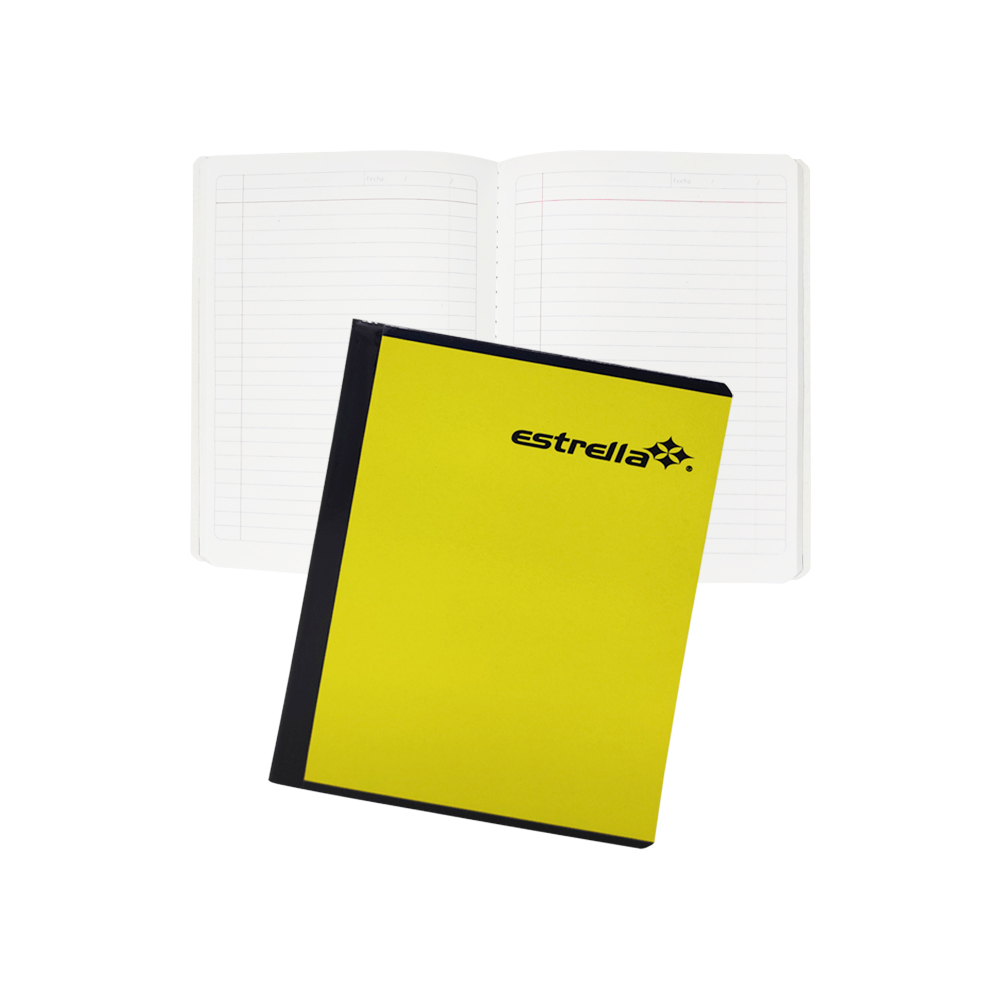 CUADERNO FORMA FRANCESA ESTRELLA 0699 RAYA COSIDO 100 HOJAS - Image 3