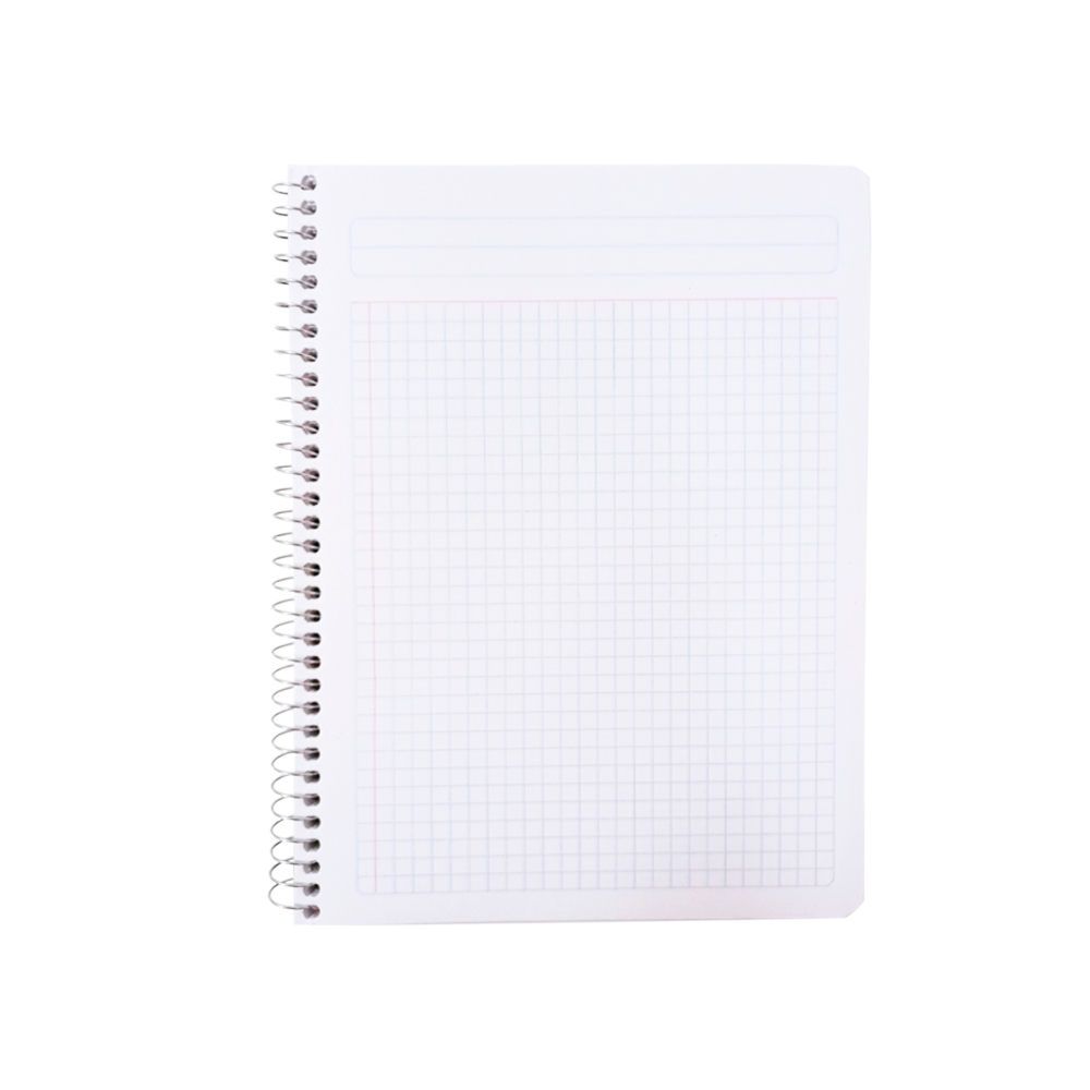 CUADERNO FORMA FRANCESA ESTRELLA 0186 CUADRO 5 MILIMETROS ESPIRAL 100 HOJAS - Image 2