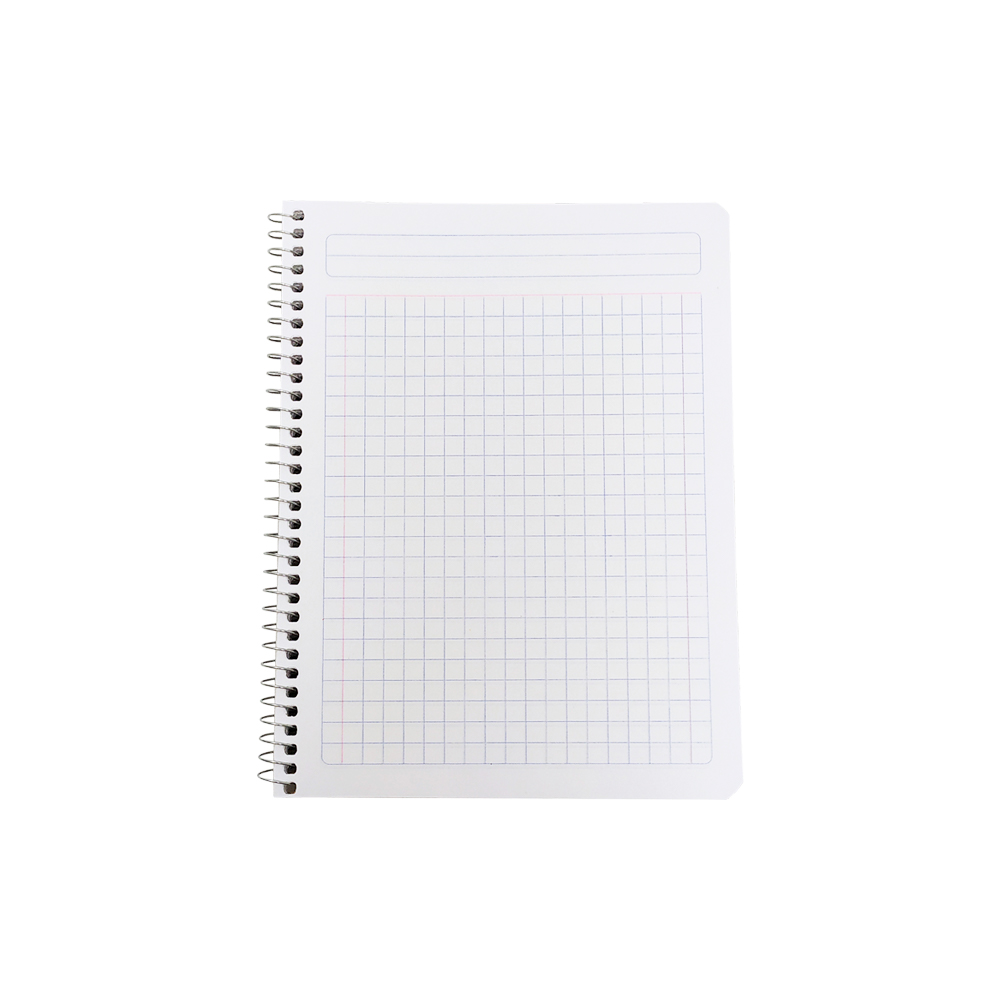 CUADERNO FORMA FRANCESA ESTRELLA 0184 CUADRO 7 MILIMETROS ESPIRAL 100 HOJAS - Image 2
