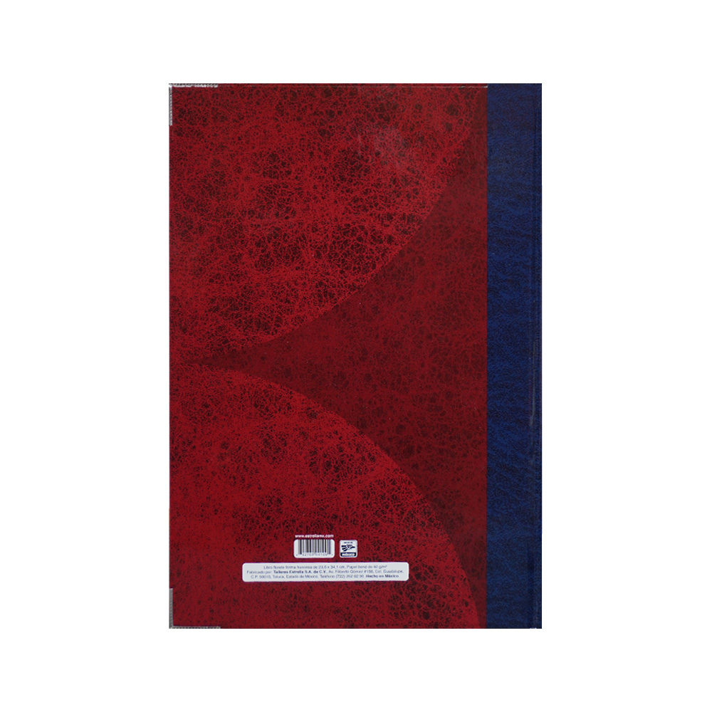 LIBRO FLORETE ESTRELLA 0109 192 HOJAS FORMA FRANCESA MAYOR O CAJA - Image 2