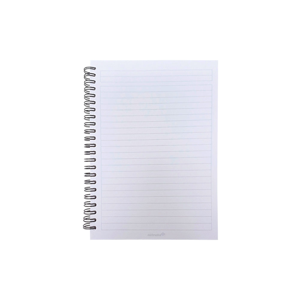 CUADERNO FORMA FRANCESA ESTRELLA BOOK 0608 RAYA DOBLE ESPIRAL 80 HOJAS - Image 2