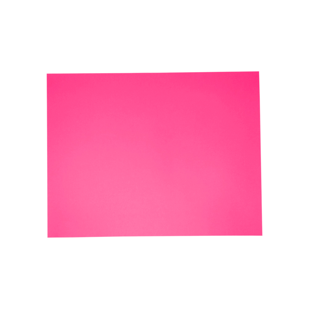 PLIEGO DE CARTULINA FLUORESCENTE DIEM ROSA MEXICANO PAQUETE 100 PIEZAS 48 CM X 65 CM 190 G