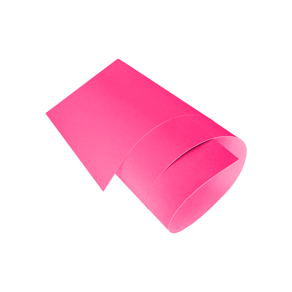 PLIEGO DE CARTULINA FLUORESCENTE DIEM ROSA MEXICANO PAQUETE 100 PIEZAS 48 CM X 65 CM 190 G - Image 3