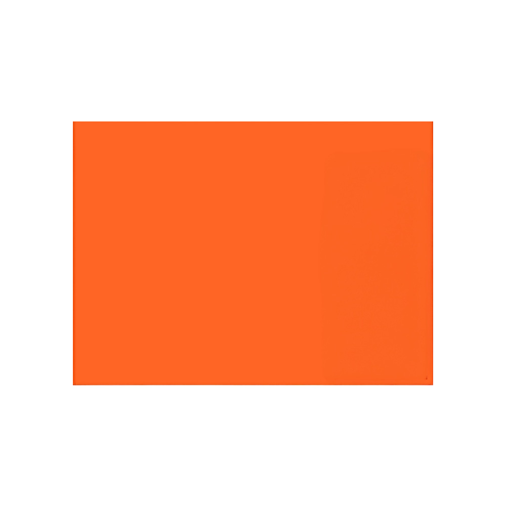 PLIEGO DE CARTULINA FLUORESCENTE DIEM NARANJA PAQUETE 100 PIEZAS 48 CM X 65 CM 190 G