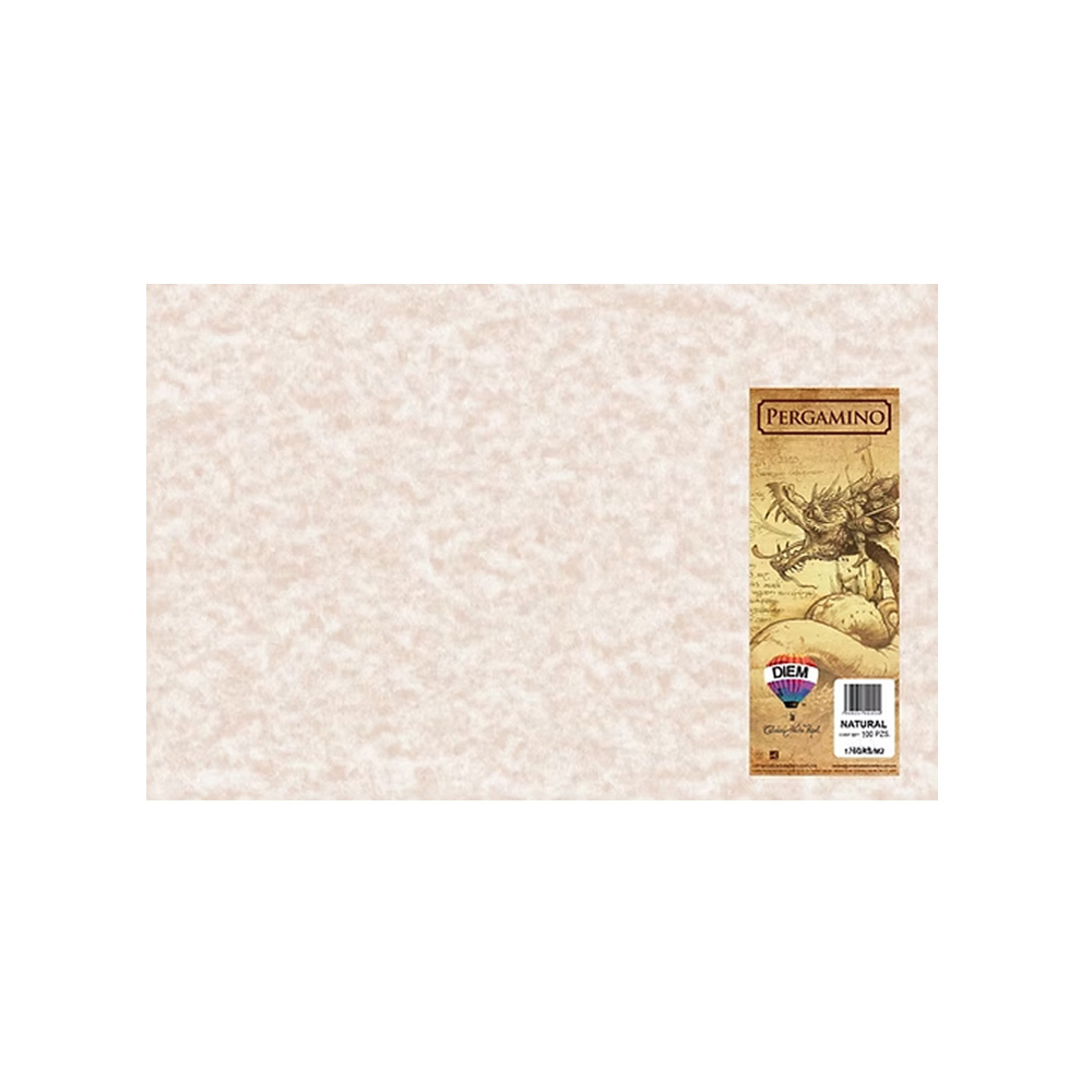 PERGAMINO EXTENDIDO NATURAL 58X88 CENTÍMETROS 90 GRAMOS PAQUETE CON 100 PIEZAS