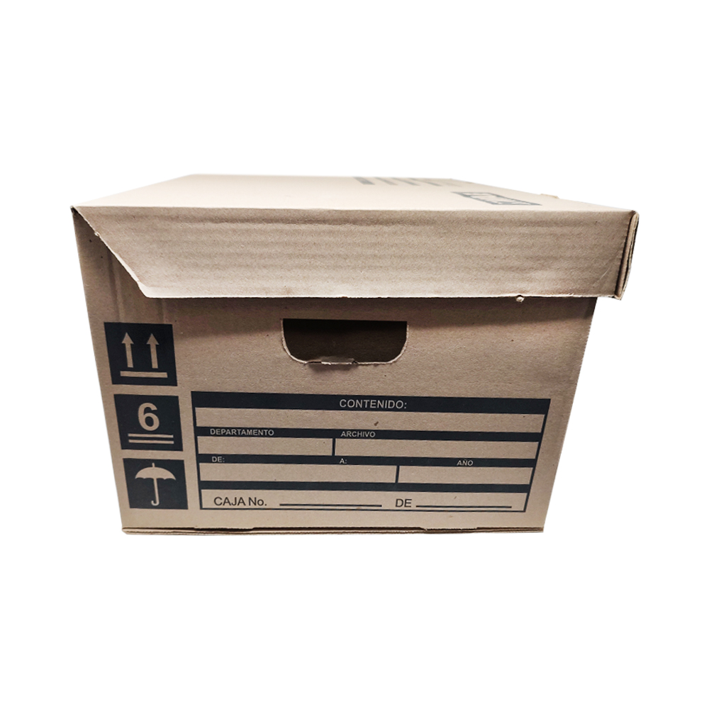 CAJA DE CARTON MAE CCA-O PARA ARCHIVO MUERTO TAMAÑO OFICIO - Image 2
