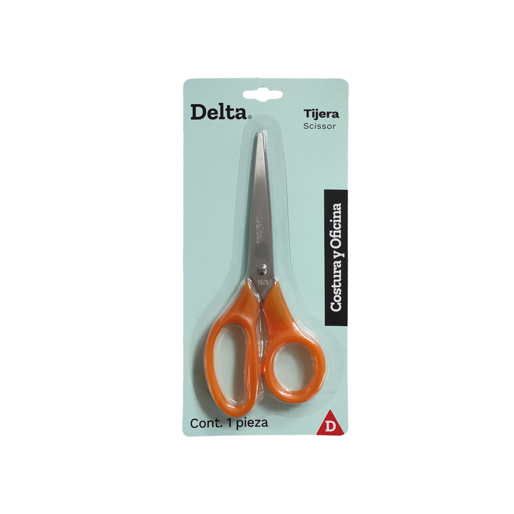 TIJERA COSTURA Y OFICINA BARRILITO DELTA D-7B 7 PULGADAS