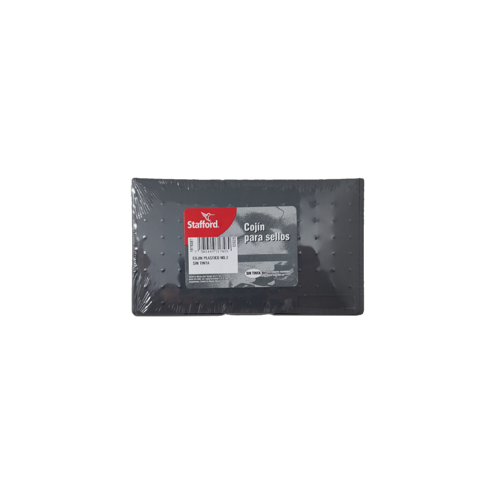 COJIN PARA SELLO AZOR STAFFORD D0921 NUMERO 2 PLASTICO