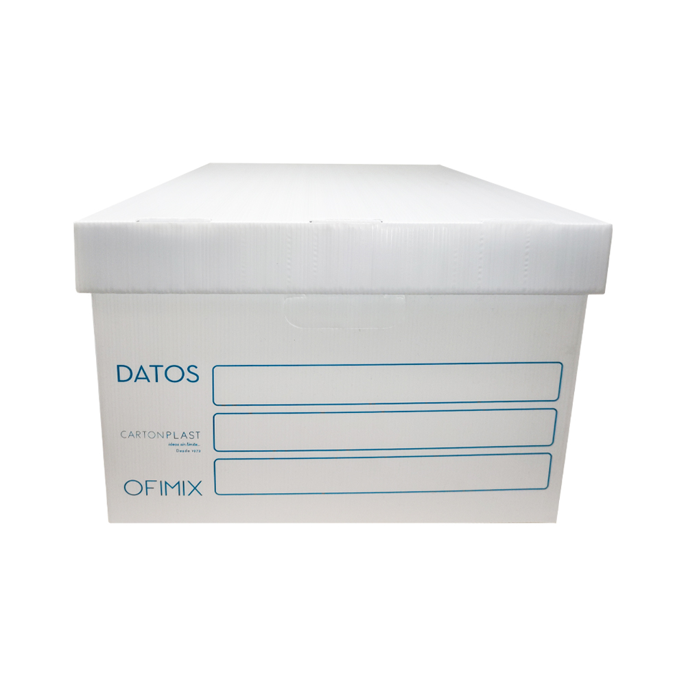 CAJA DE PLASTICO OFIMIX PARA ARCHIVO MUERTO TAMAÑO OFICIO - Image 2