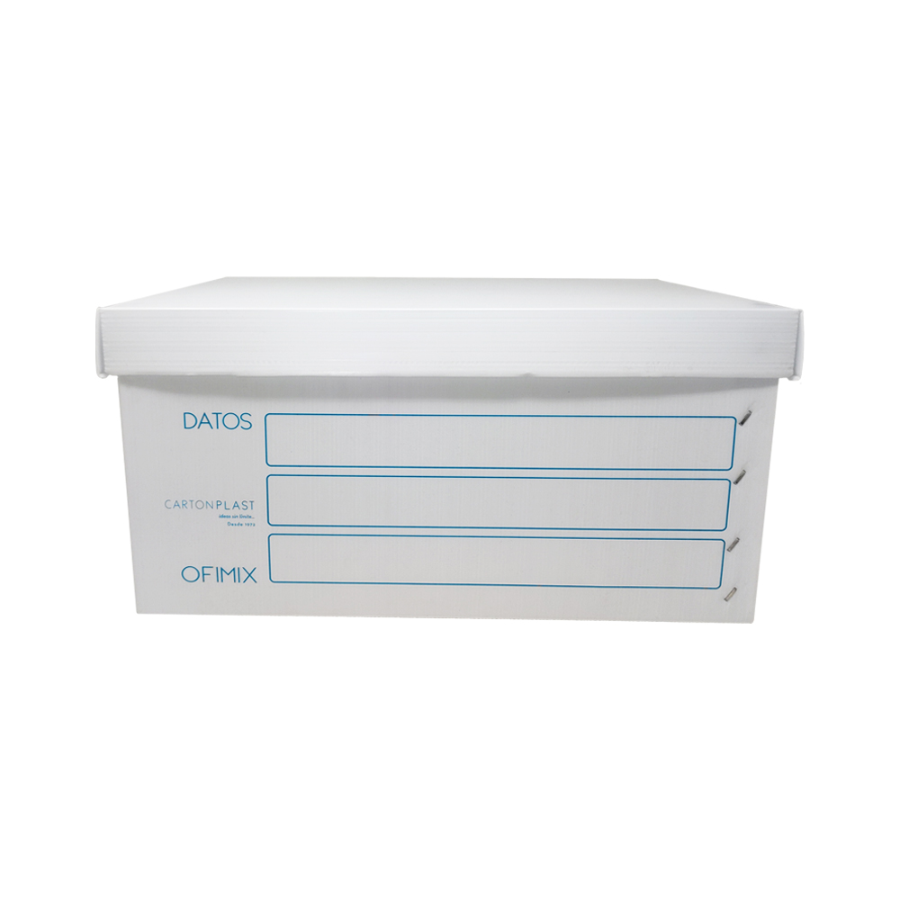 CAJA DE PLASTICO OFIMIX PARA ARCHIVO MUERTO TAMAÑO OFICIO - Image 3