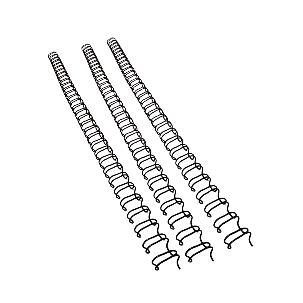 ARILLO METALICO ACCO TWIN LOOP M500103 PAQUETE CON 20 PIEZAS NEGRO 5/16'' - Image 2