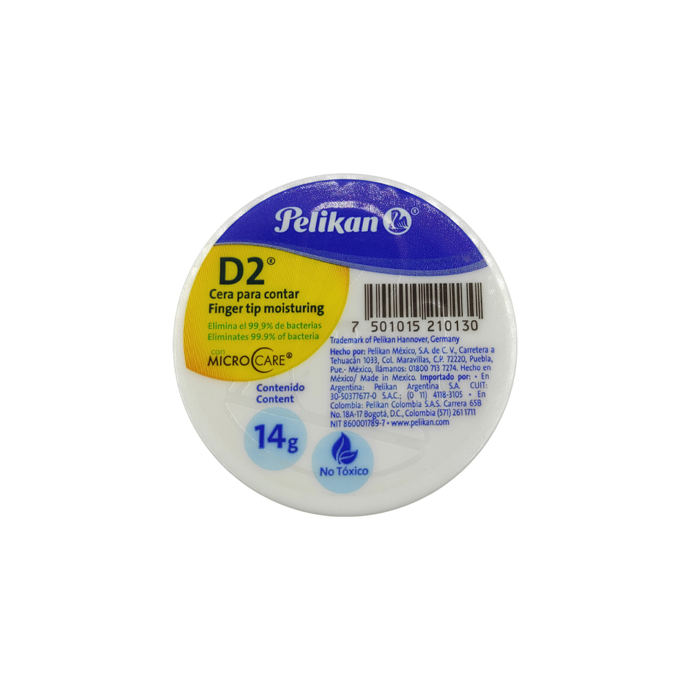 CERA PARA CONTAR PELIKAN D2 14 GRAMOS