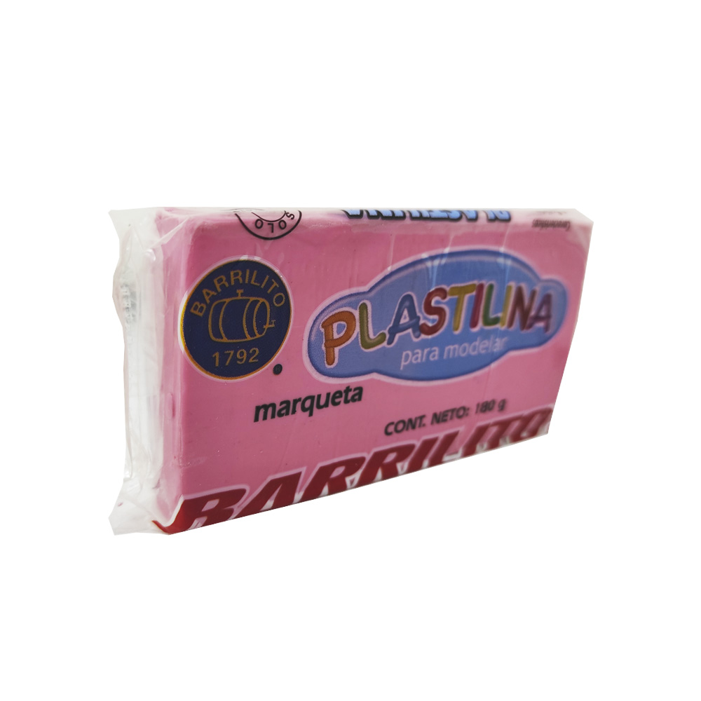 PLASTILINA EN BARRA BARRILITO MARQUETA RS180 ROSA - Image 3