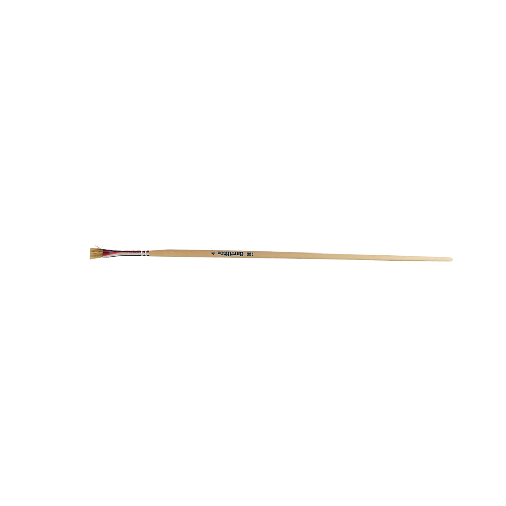 PINCEL PLANO BARRILITO P10004 PARA OLEO SERIE 100 CALIBRE 4 - Image 2