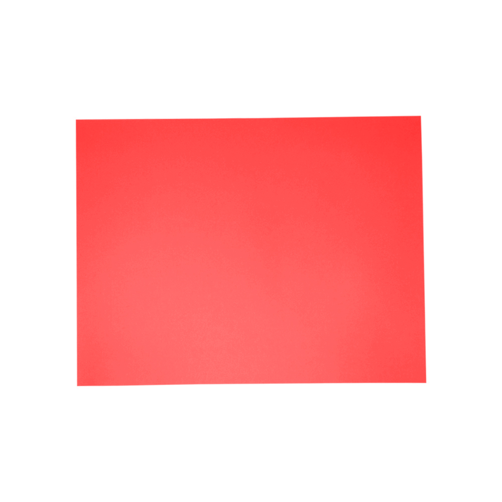 PLIEGO DE CARTULINA DIEM BRIGHT ROJO INTENSO28 50 CENTIMETROS X 66 CENTIMETROS 100 PIEZAS 176 GRAMOS