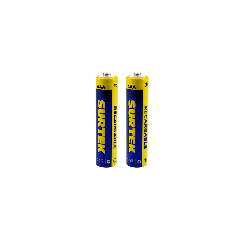 PILA RECARGABLE SURTEK PR23A PAQUETE CON 2 PIEZAS AAA