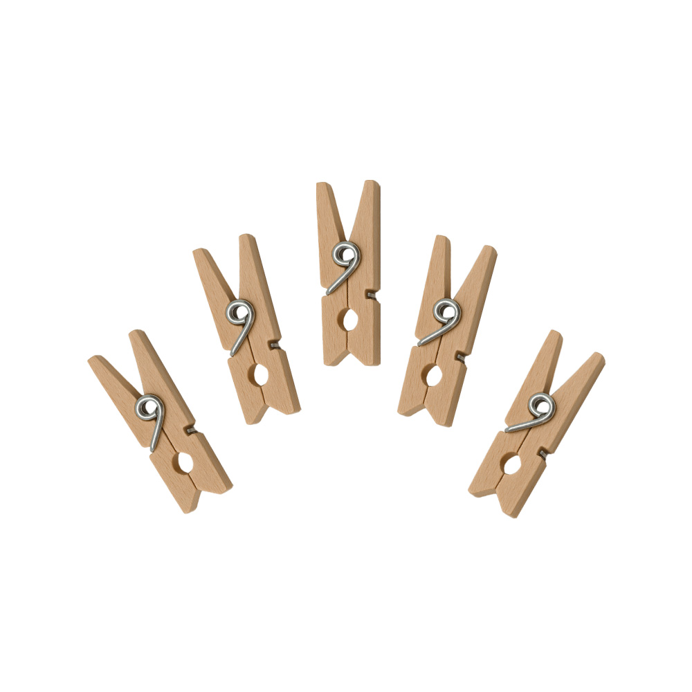 PINZA DE MADERA BARRILITO W060 MICRO 45 PIEZAS - Image 3