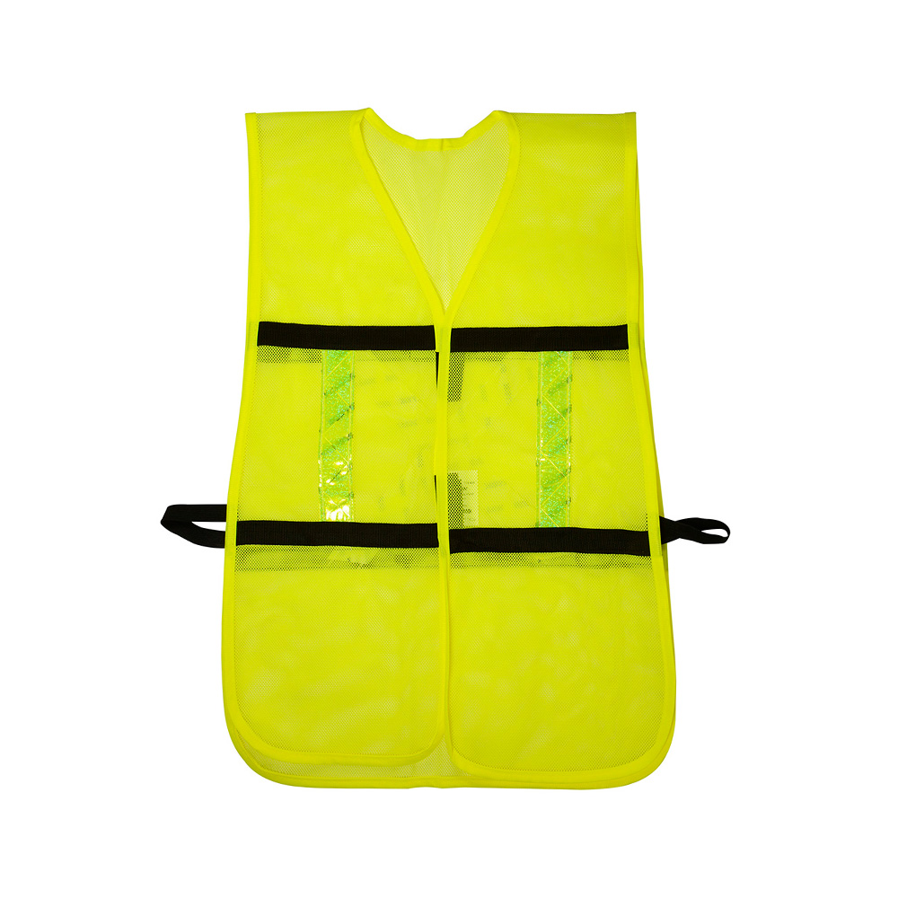 CHALECO DE SEGURIDAD MALLA AJUSTABLE GANCHO SURTEK 137495 AMARILLO