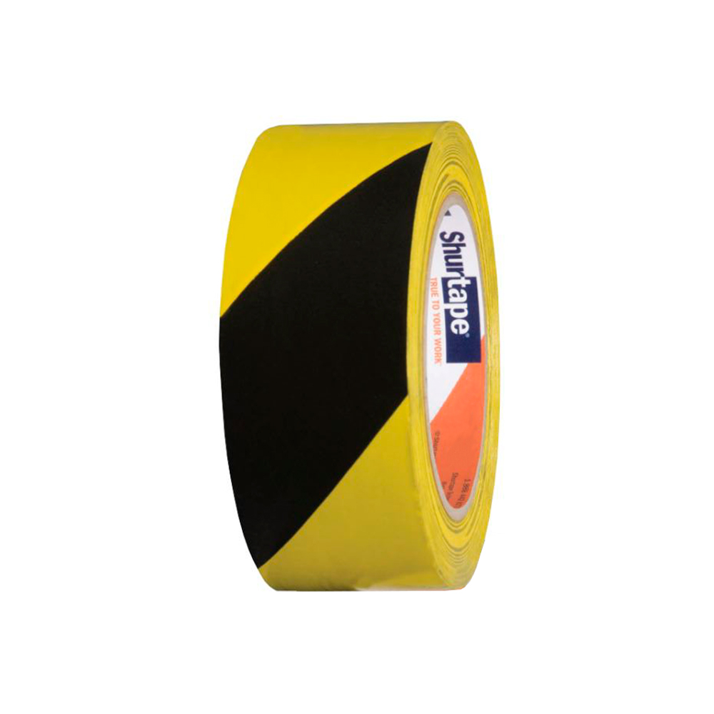 CINTA ADHESIVA DELIMITADORA SHURTAPE VP 315 605081 AMARILLO / NEGRO 50 MILIMETROS X 33 METROS
