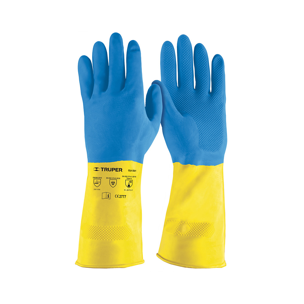 GUANTES DE LATEX TRUPER GU-331 TALLA CHICA PARA LIMPIEZA