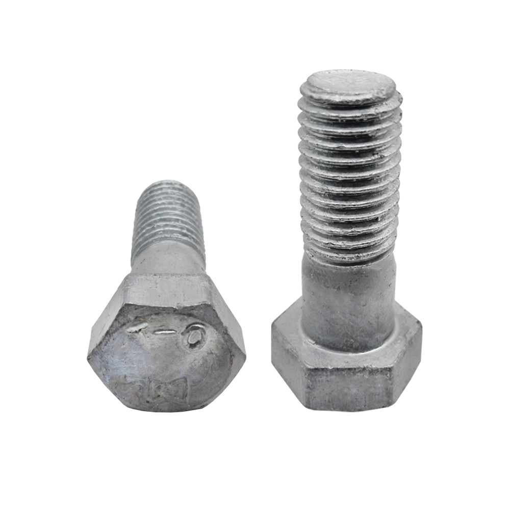 TORNILLO COCHE 3/8''-16X6'' CUERDA PARCIAL GRADO A307 GALVANIZADO INMERSION EN CALIENTE - Image 2