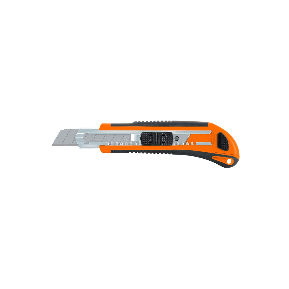 CUTTER PROFESIONAL TRUPER CUT-6X DE 18 MILIMETROS CON ALMA METALICA Y GRIP