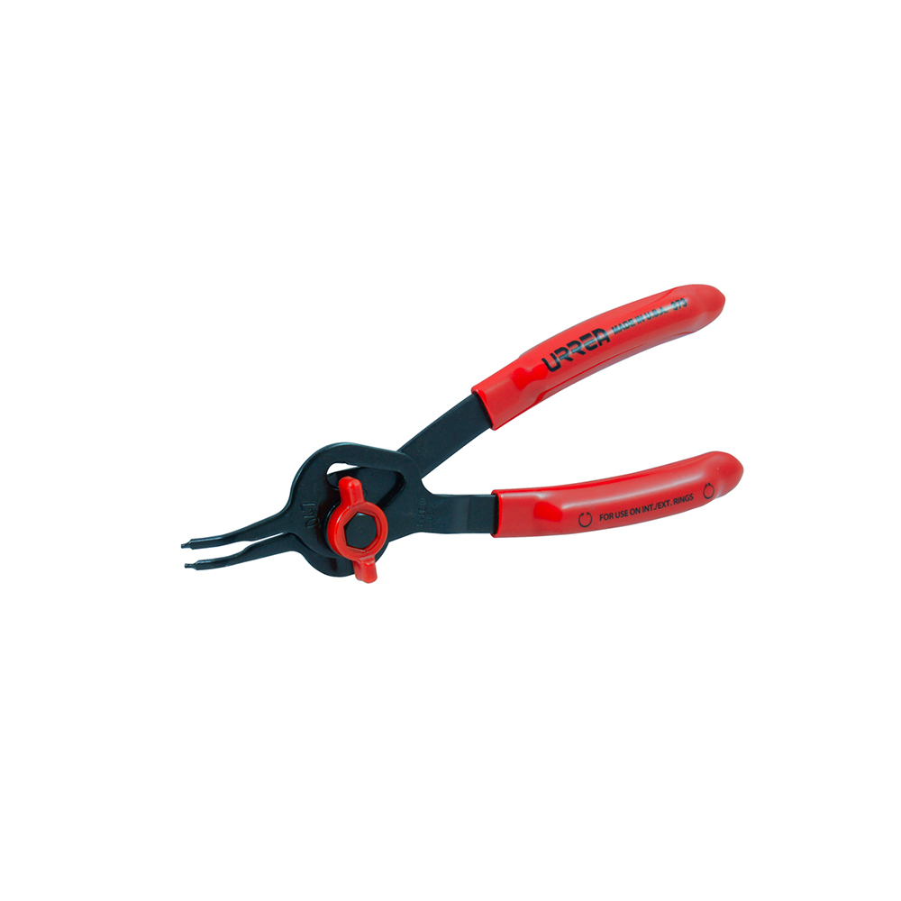 PINZA PARA ANILLOS DE RETENCIÓN DESMONTABLE URREA 376 .070 ÁNGULO DE 90°