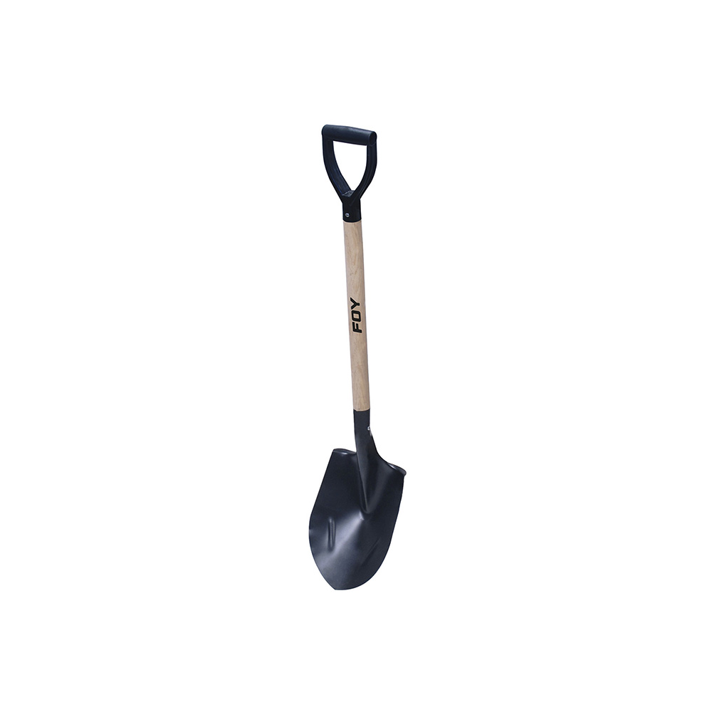 PALA REDONDA FOY PRYPG CON MANGO DE MADERA Y PUÑO PLASTICO EN Y