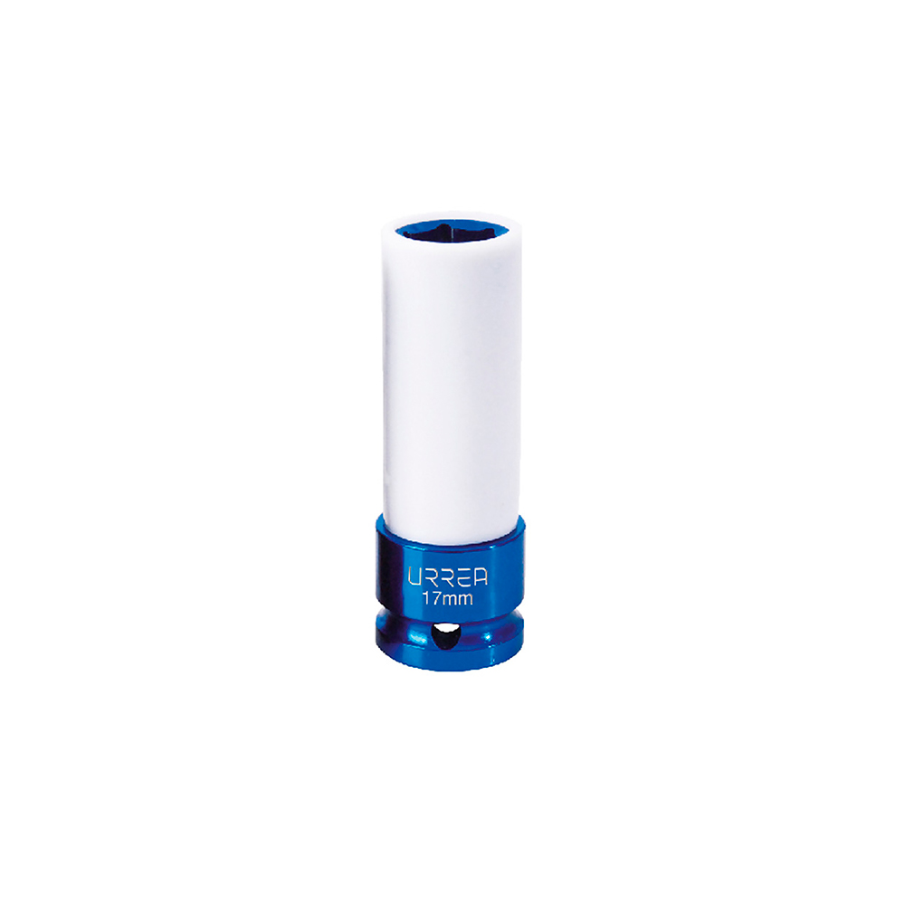DADO DE IMPACTO URREA 7317MP DE 1/2'' CON PROTECCIÓN DE NYLAMID EN 17 MILIMETROS