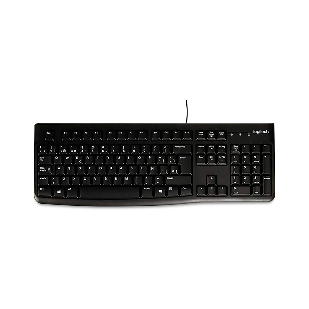 TECLADO LOGITECH K120 ALAMBRICO LOG-920-004422 USB